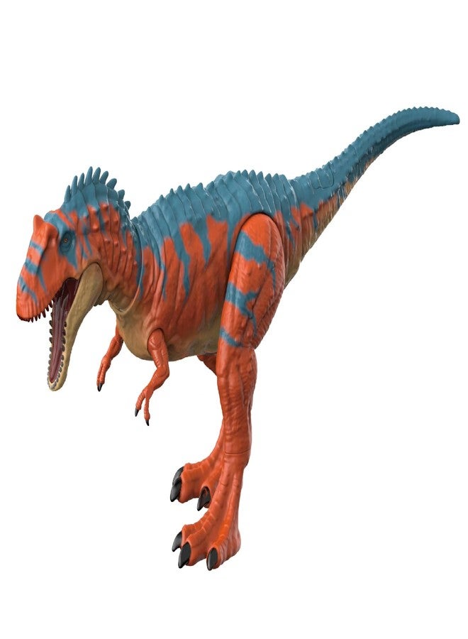 De-Lite 2025 Action Figures Soft Touch Vinyl Plastic Collectible Model Toys… (Carnotaurus Dinosaur World Rebirth Collection Figure with Super Deluxe Articulation, 30 cm Long) - Image 1